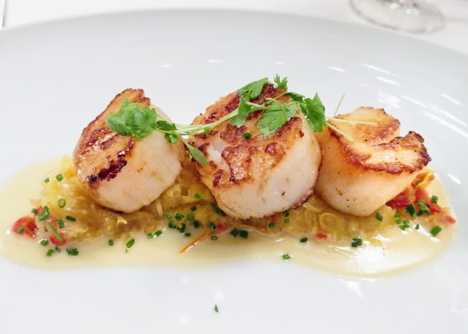 seared scallops