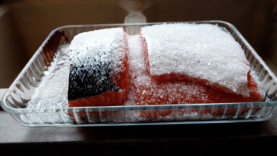 Defrosting Salmon